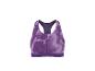 Soutien-gorge de sport violet à motif abstrait