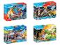 Playmobil City Action et Sports & Action : pompiers, travaux publics, karting.