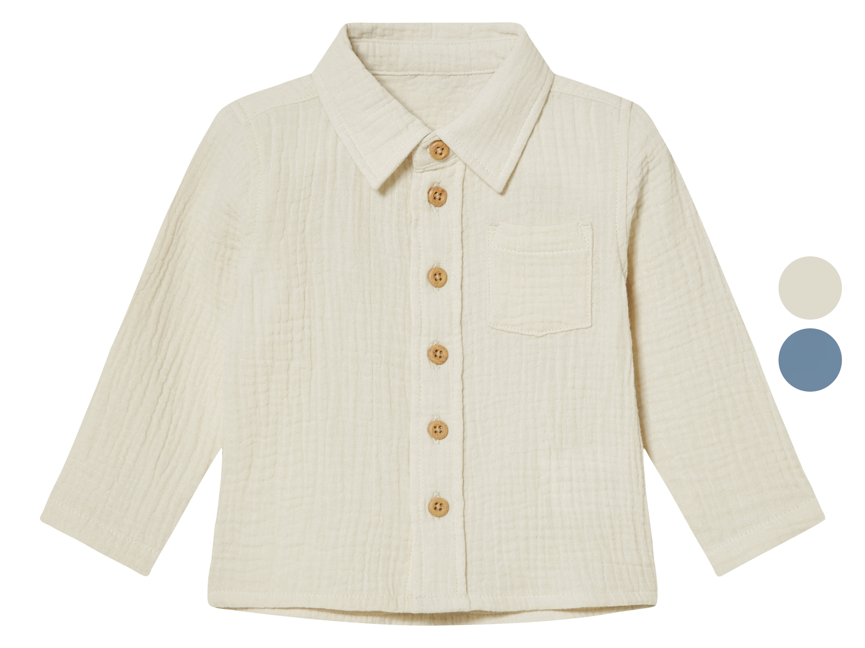 lupilu® Chemise en mousseline bébé