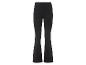 Pantalon flare noir pour femme.