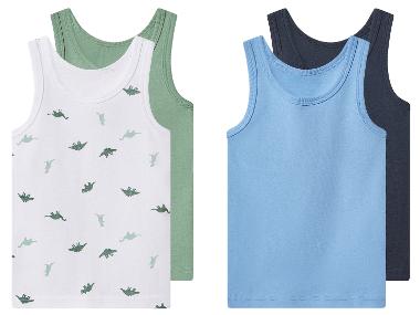 LUPILU® Maillots de corps pour enfants, 2 pièces.