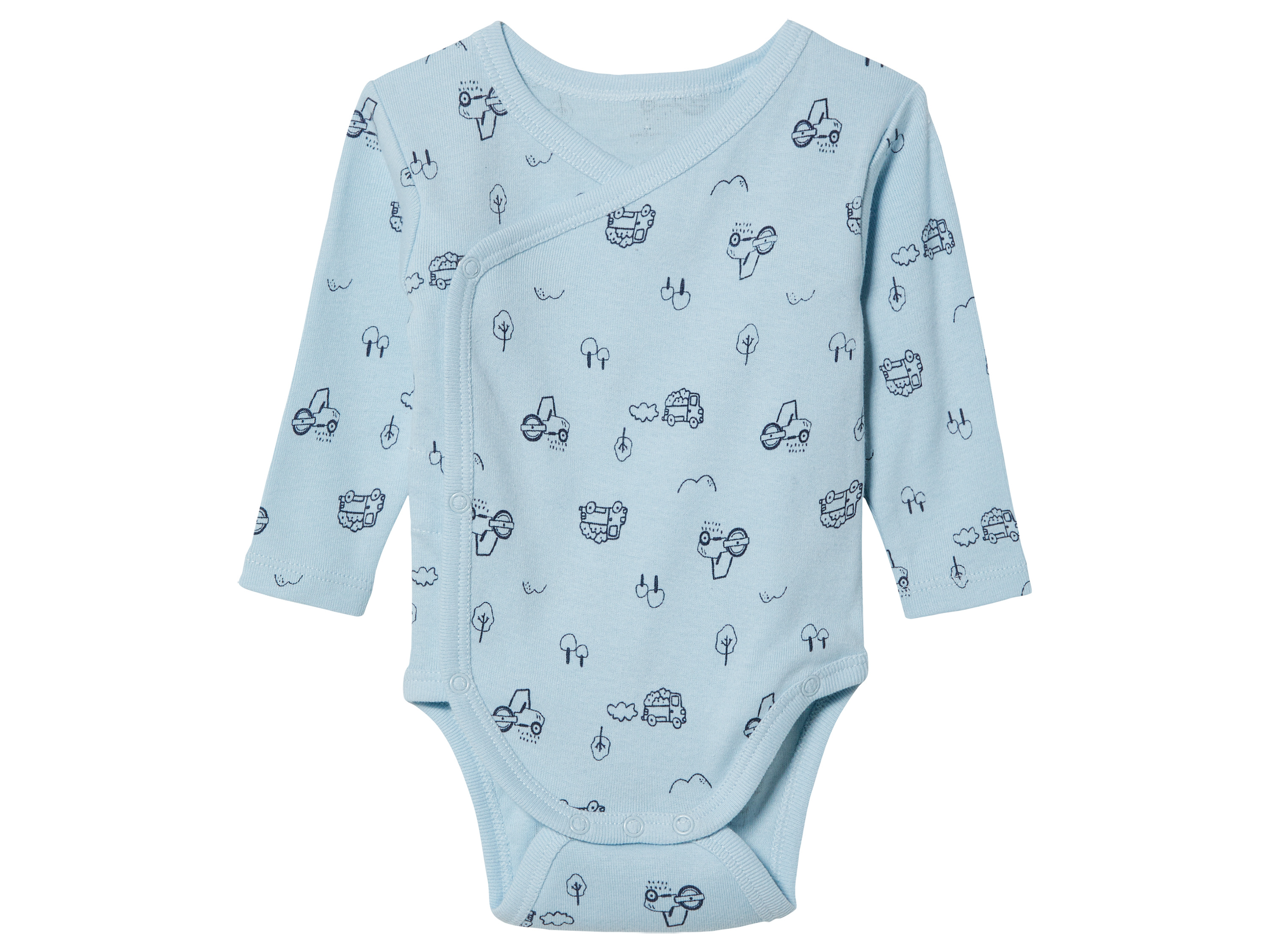 lupilu® Body bébé (86/92, bleu clair)