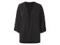 Blouson noir élégant, style kimono.