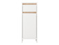 Armoire blanche avec un tiroir et une porte