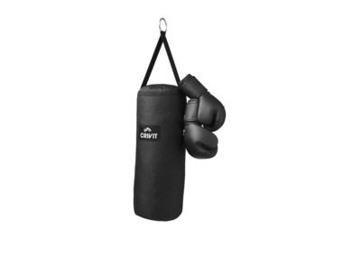 CRIVIT Sac de frappe et gants