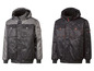Deux vestes de travail noires à capuche