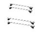 Barres de toit Ultimate Speed : ensemble de quatre barres en aluminium.