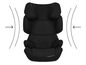 Un siège auto noir Cybex, modèle Solution X i-Fix.