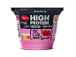 MILBONA High Protein crème de fromage blanc framboise avec 25g de protéines, faible en sucre et gras