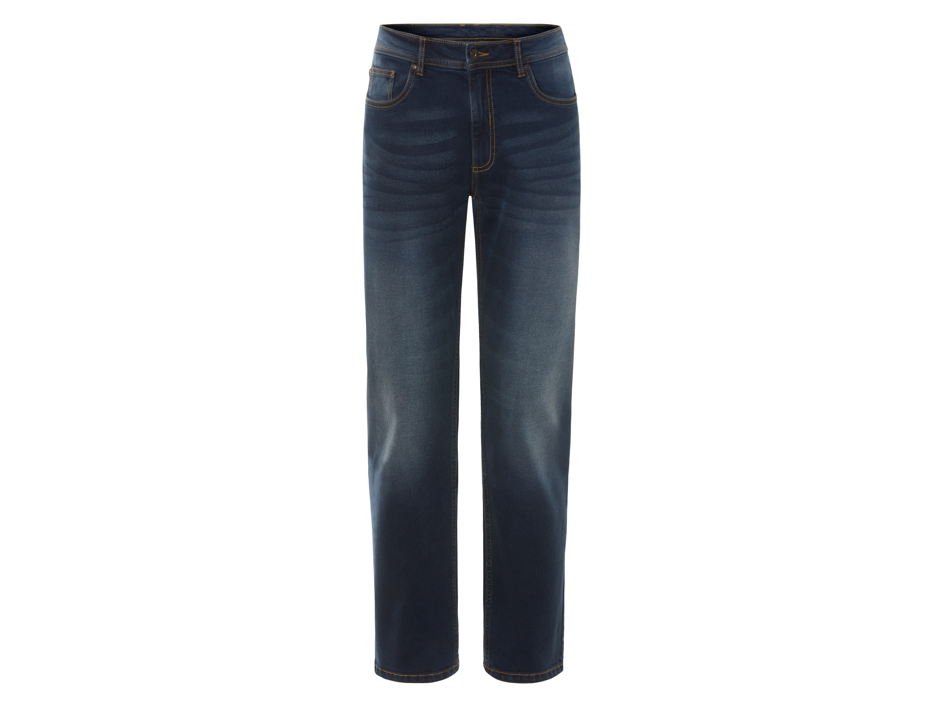 LIVERGY® Jean straight homme (38 (30/32), bleu foncé)