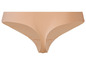 Un string beige.