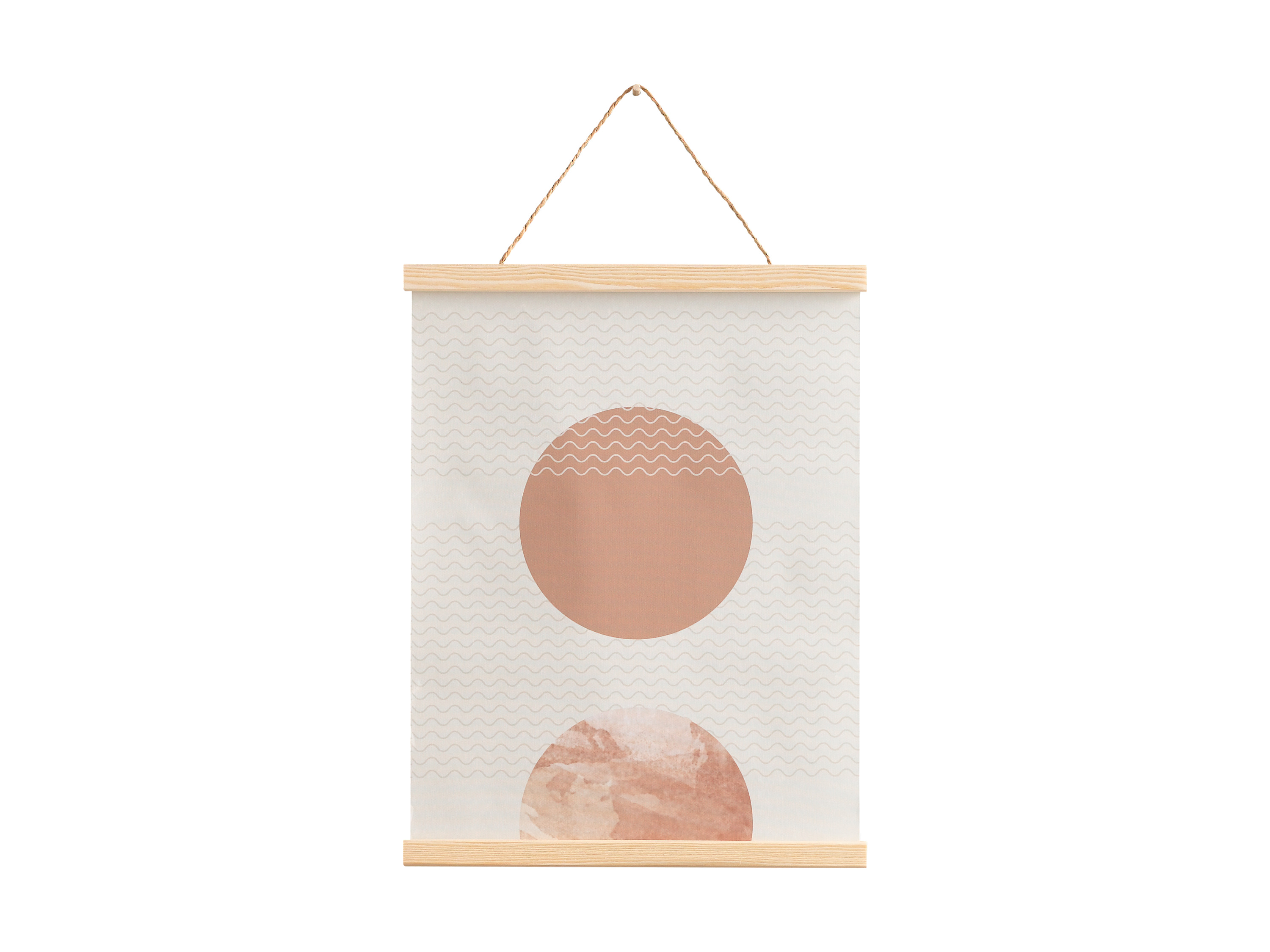 LIVARNO home Cadre magnétique en bois (lune/soleil)
