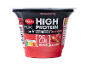 Quark à la fraise Milbona High Protein avec 25g de protéines, faible en sucre et en gras.