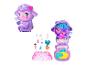 Ensemble de jeu compact mouton licorne violet avec poupée miniature et accessoires