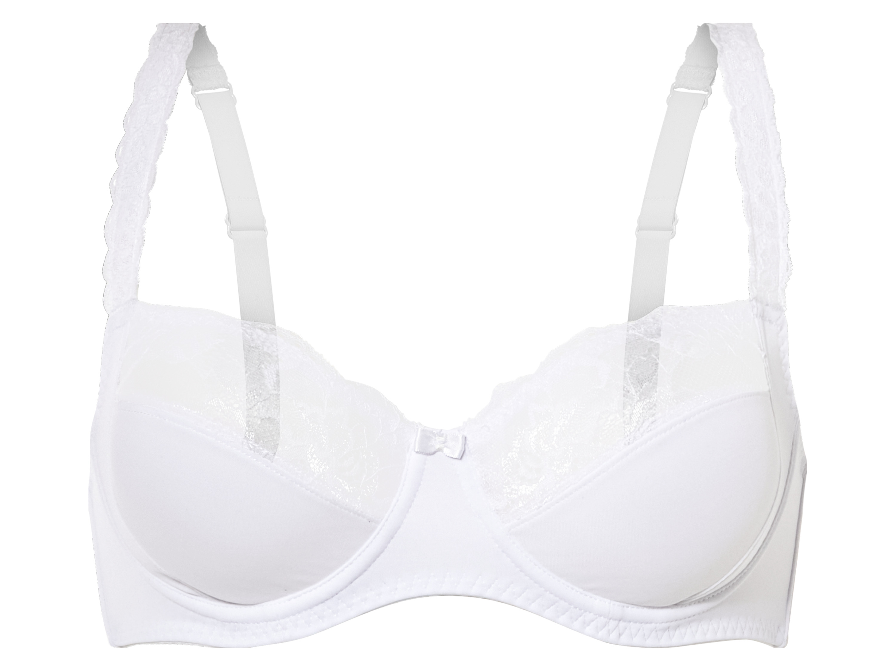 esmara® Soutien-gorge en dentelle femme (100D, blanc)