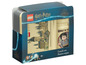 Un set de déjeuner LEGO Harry Potter avec un gobelet et une boîte à lunch à l'effigie de Poudlard.