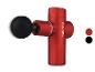Un pistolet de massage Vitalmaxx rouge avec une tête de massage noire.