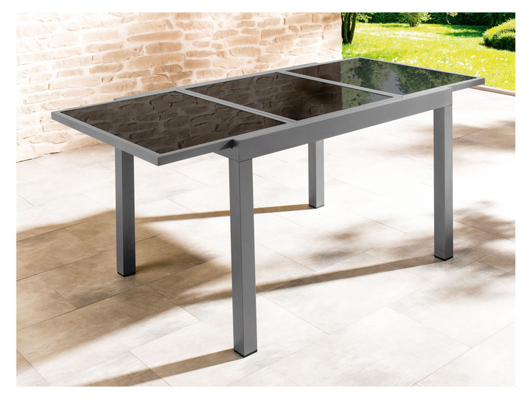 Aller en mode plein écran : LIVARNO home Table de jardin Houston en aluminium, extensible - Image 8