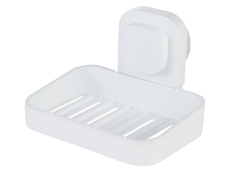 Porte-savon blanc avec ventouse