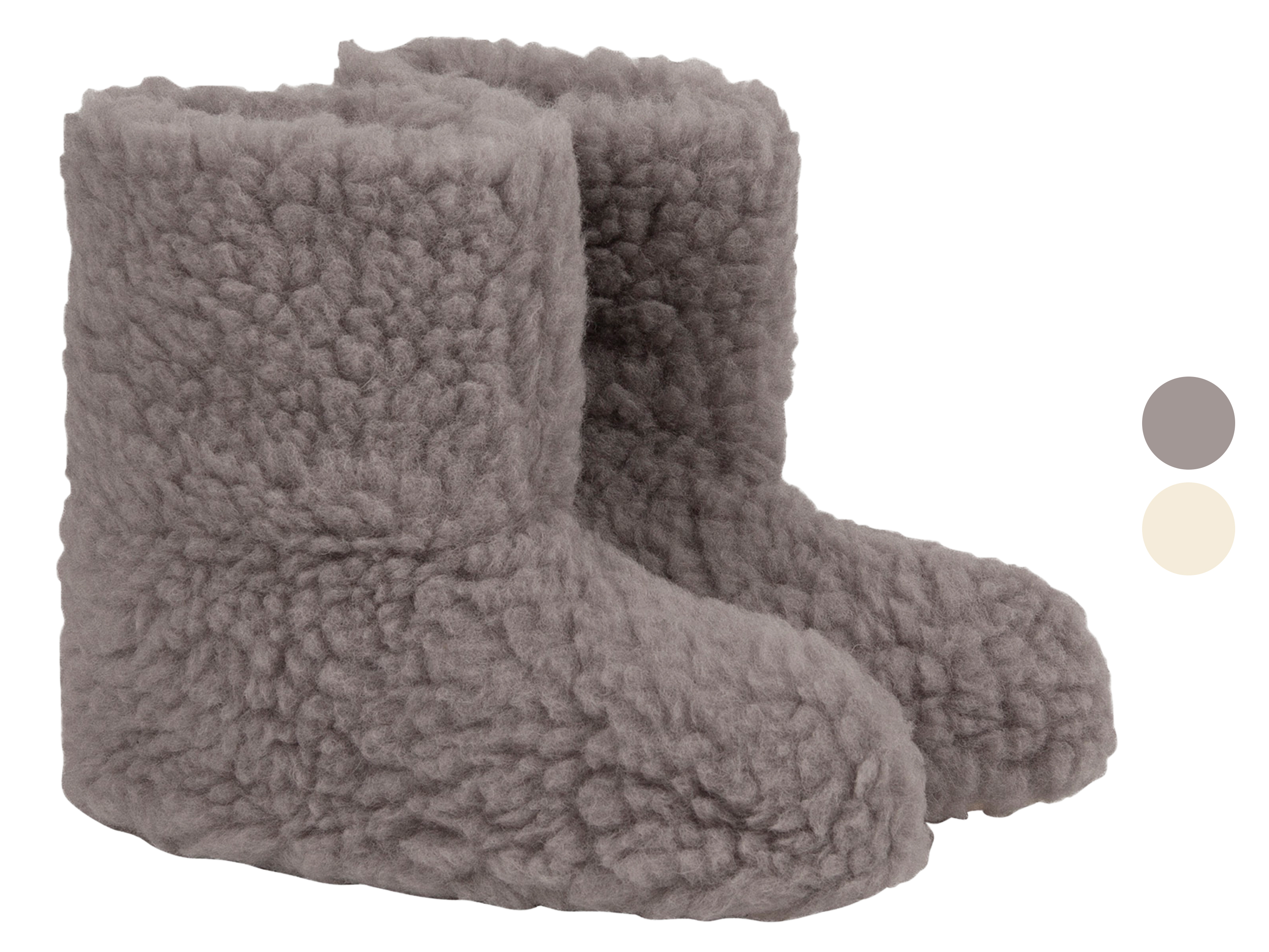 TXL Comfort Pantoufles hautes en laine