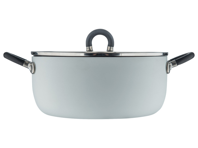 Aller en mode plein écran : Masterpro by ALESSI Sauteuse en aluminium avec couvercle, Ø 20 x 10,5 cm - Image 28
