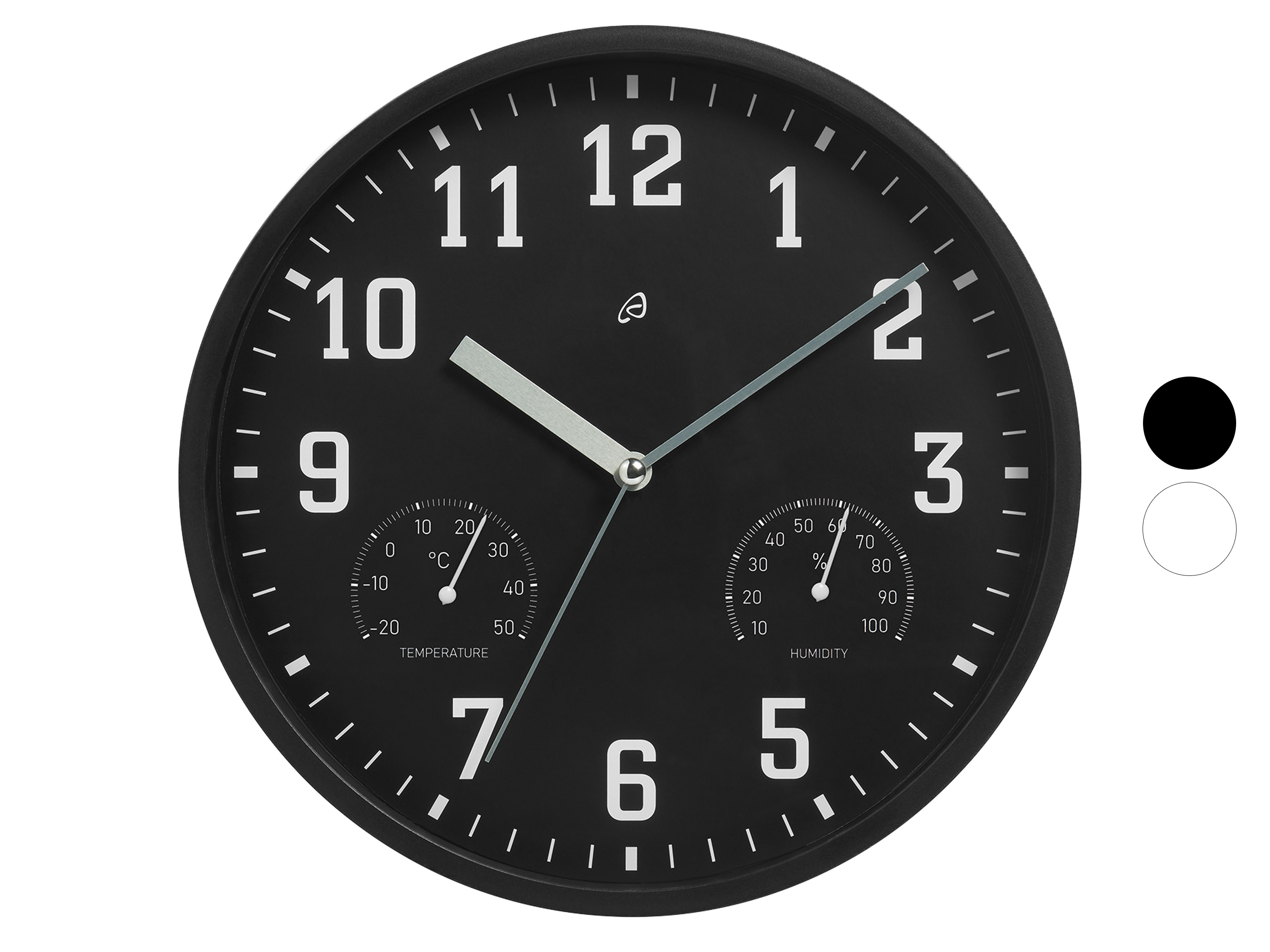 AURIOL® Horloge murale, Ø 25 cm