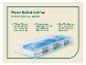 Un matelas avec un noyau de ressorts ensachés à 7 zones et un surmatelas en gel.