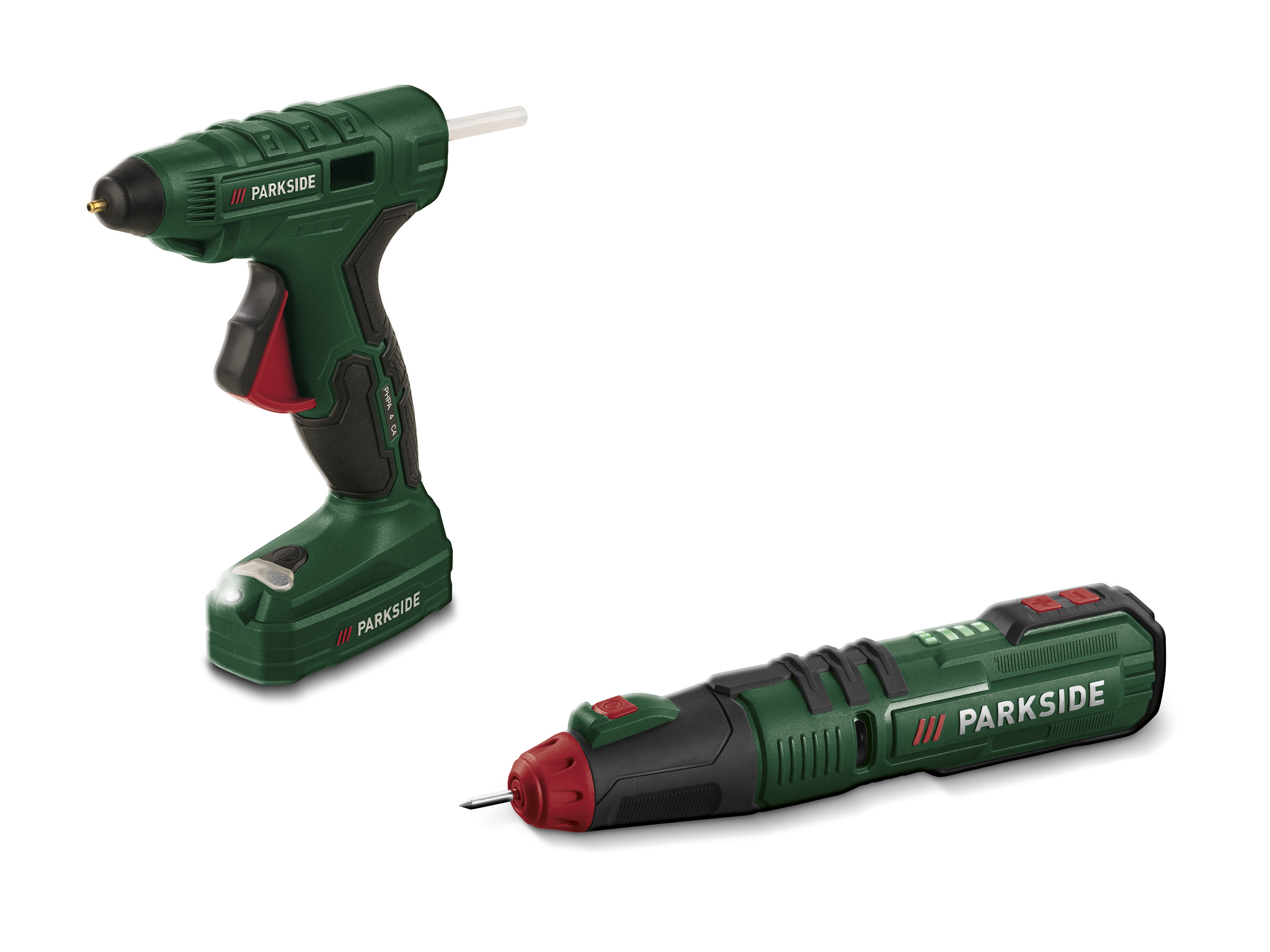 PARKSIDE® Pistolet à colle sans fil PHPA 4 ou graveur sans fil PAGG 4, 4 V