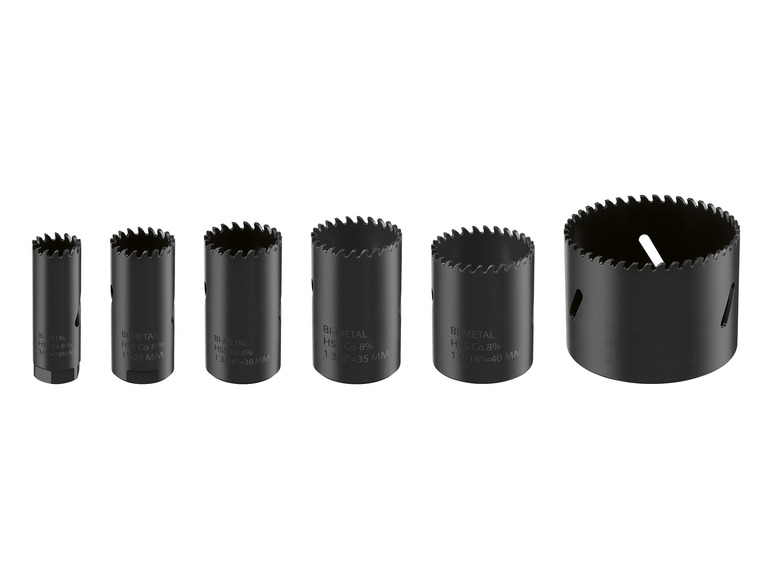 Aller en mode plein écran : Scies cloches bimétalliques PLSP 1 A1, 10 pièces - Image 3