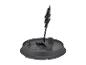 Couvercle en fonte pour cocotte GSW Black Iron BBQ avec lève-couvercle.