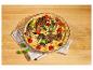 Tarte aux artichauts, tomates et courgettes.