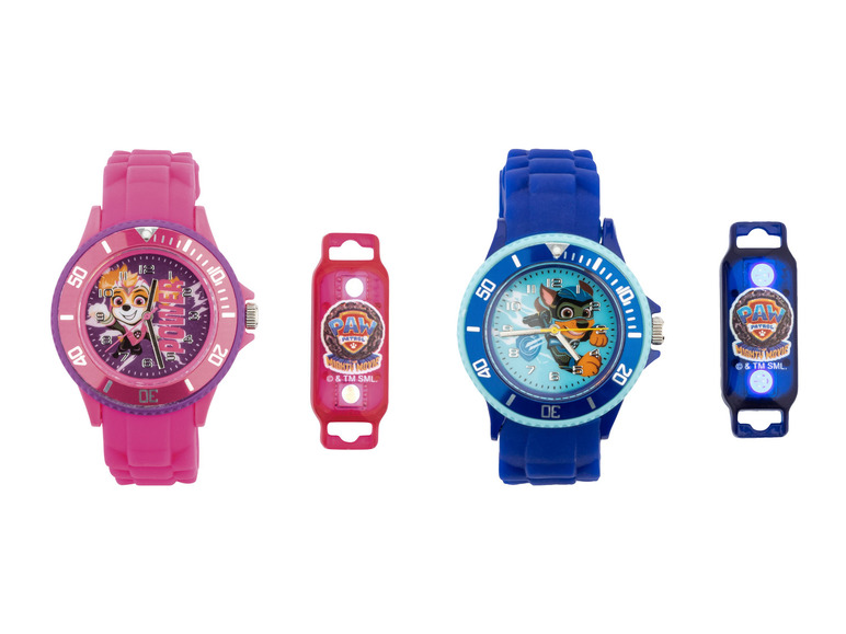 Aller en mode plein écran : Montre d’enfant avec lumière clignotante Pat' Patrouille - Image 1