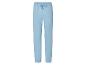 Pantalon de survêtement bleu clair avec cordon à la taille.