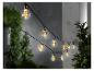 Guirlande lumineuse extérieure avec ampoules Edison vintage.