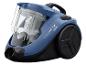 Un aspirateur Rowenta Compact Power Cyclonic bleu.