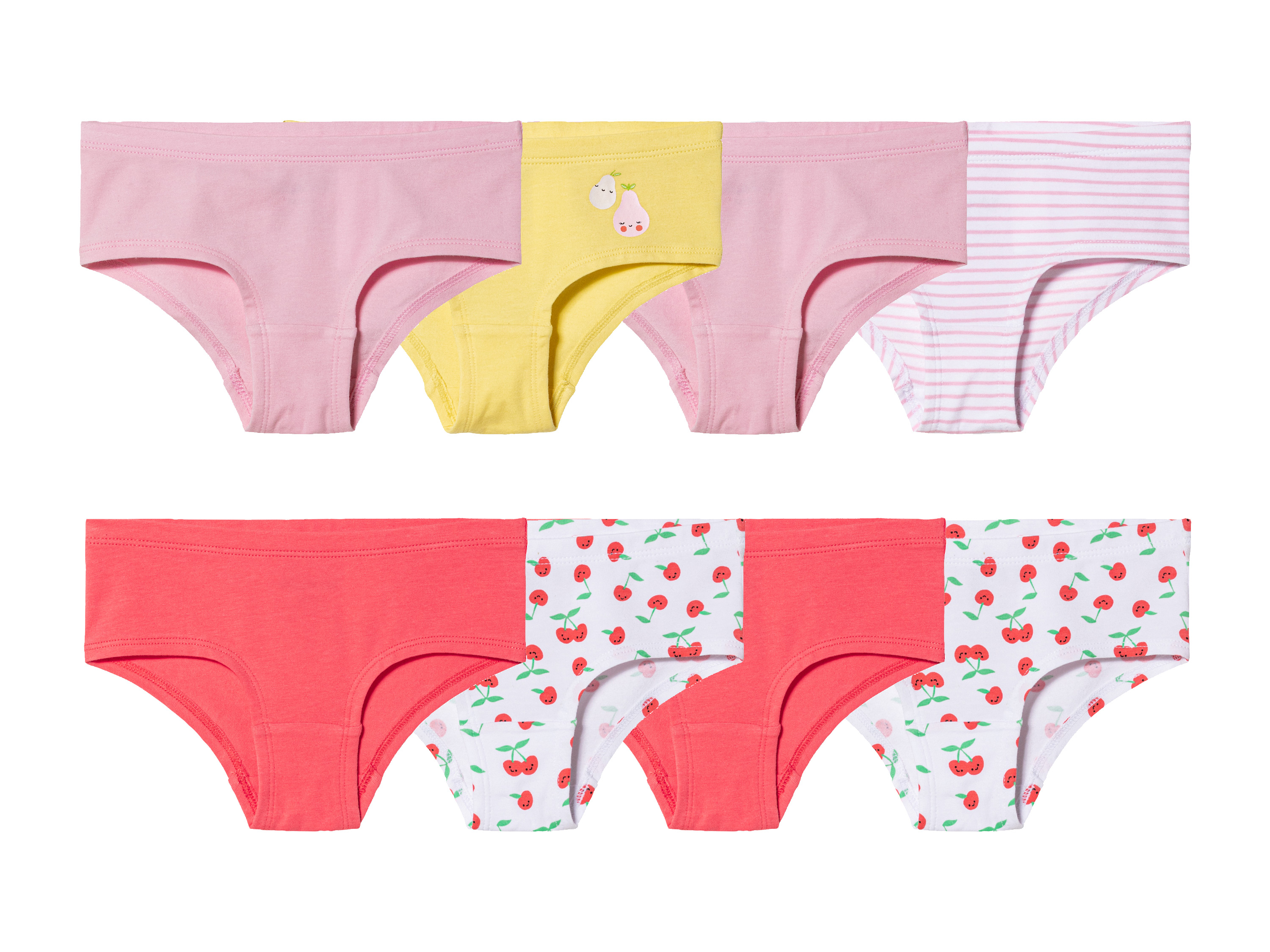lupilu® Lot de 4 culottes petite fille