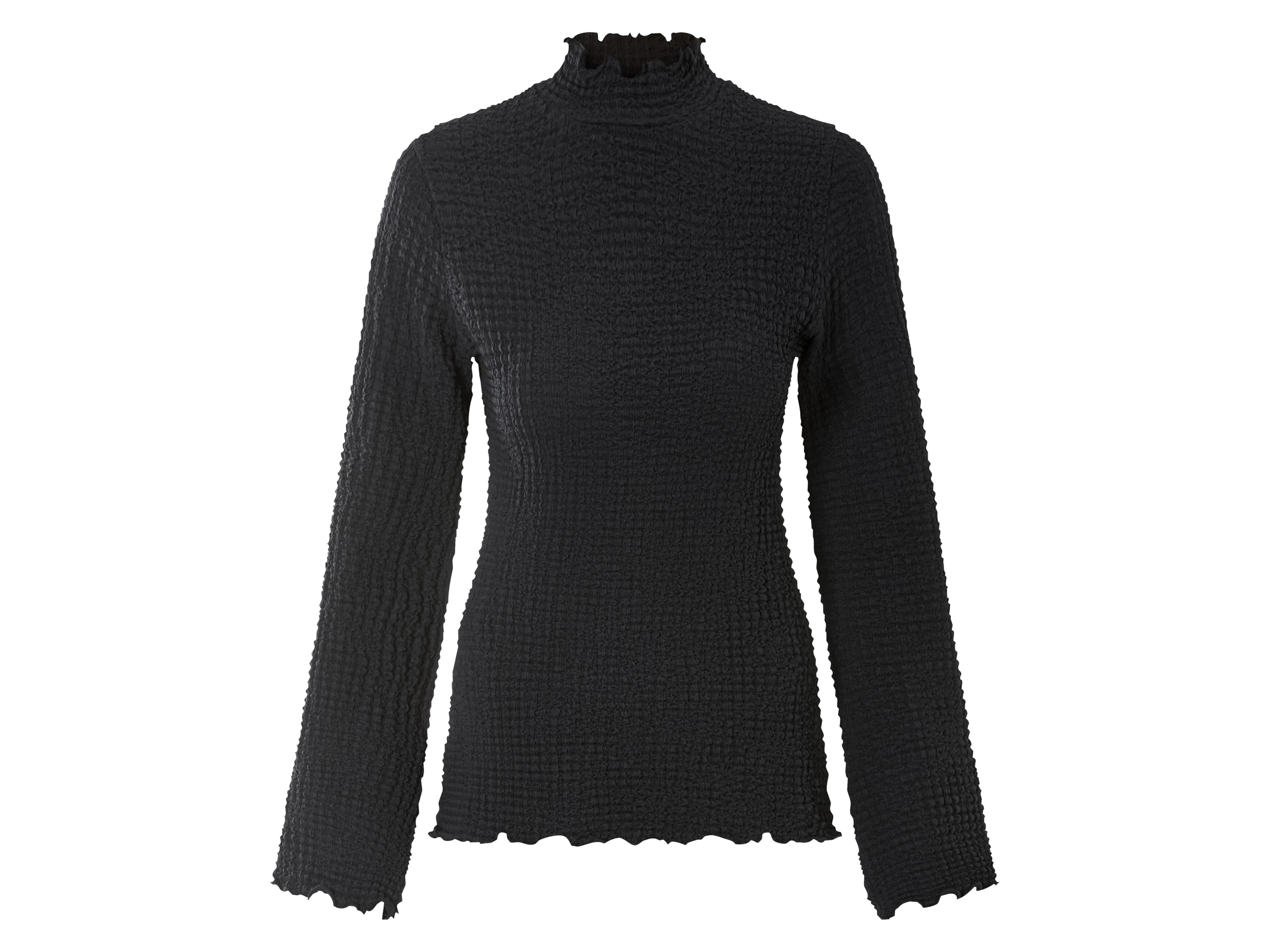 esmara® T-shirt manches longues femme (noir, S (34/36))