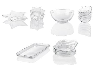 LIVARNO home Ensemble de saladiers ou présentoirs en verre