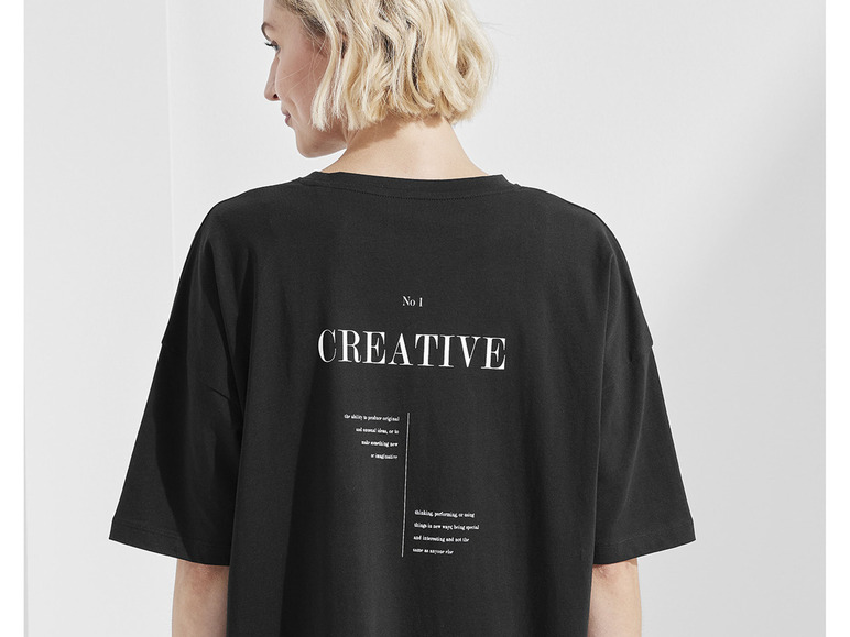 Aller en mode plein écran : esmara® T-shirt oversize femme - Image 8