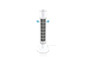 Un ventilateur colonne blanc avec flux d'air réglable.