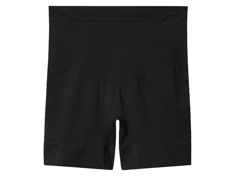 Shorty sculptant noir sans couture taille haute