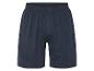 Shorts en jersey bleu marine.