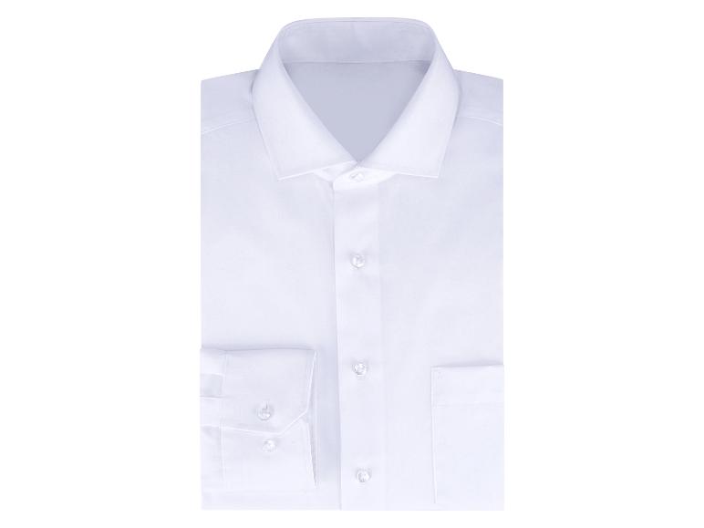 Chemise blanche classique pour homme, pliée