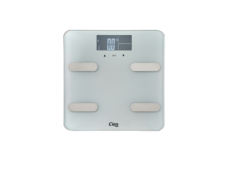 Pèse-personne impédancemètre CIEN SPWD 180 l1 avec écran digital