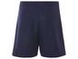 Short bleu foncé pour femme.