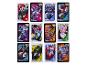 Une collection de cartes UNO Flip sur le thème des Transformers, présentant divers personnages et numéros.