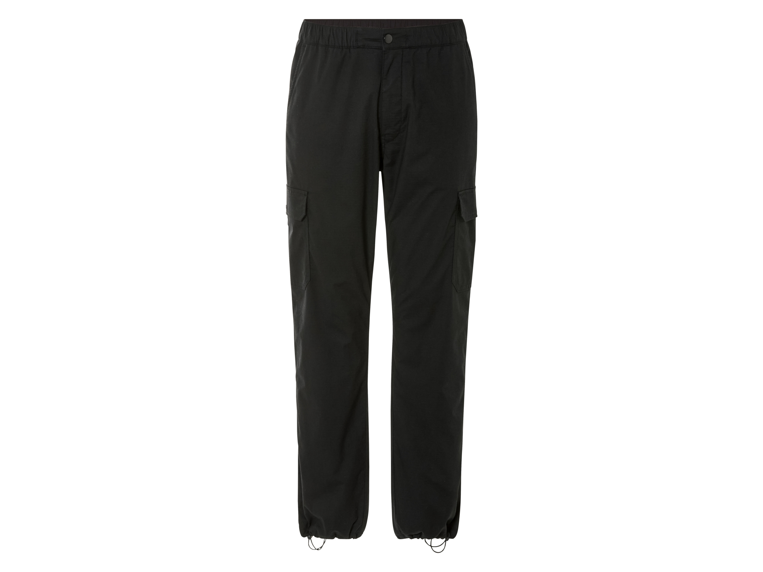 LIVERGY® Pantalon cargo thermique homme (M, noir)