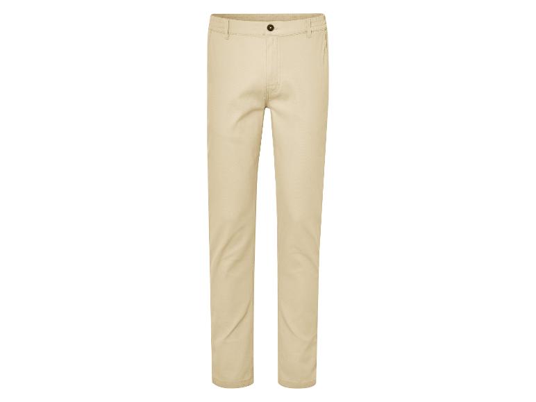 Pantalon beige clair.