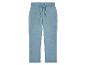 Pantalon bleu pour enfant, style décontracté.