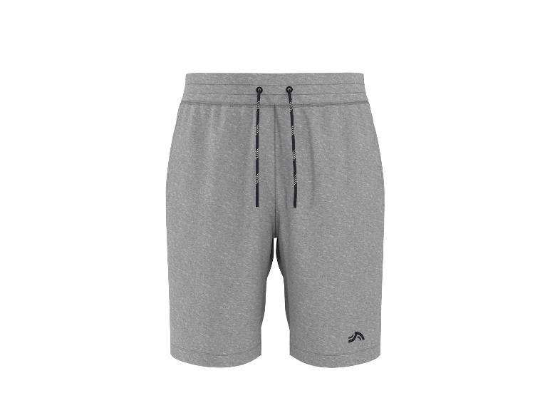 Shorts de sport gris pour homme avec cordon de serrage